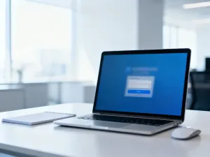 Kobieta płaci zbliżeniowo smartfonem przy terminalu w kawiarni, korzystając z usługi Google Pay.